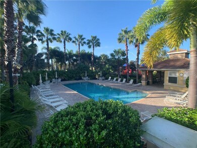Heated community pool and children's playground. Y