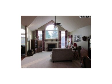 The living room is a part of the great room.  It h