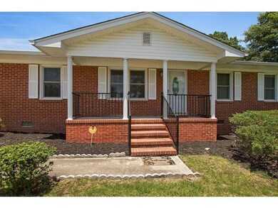 Welcoming Porch and Front Door