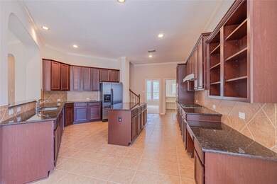 Massive Kitchen With A Large Center Island