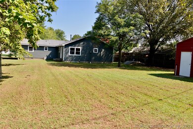 Large back yard
