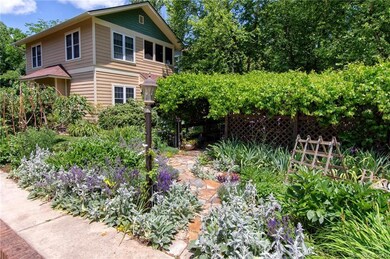 Beautiful Community Space With Inlaid Stone Path