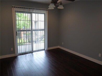 Master bedroom leads to balcony and has a walk in 