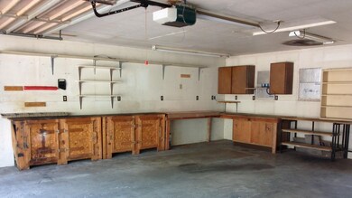 Garage work benches