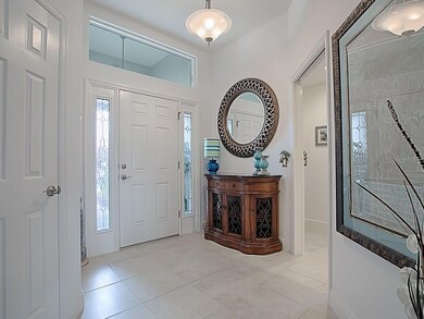Lovely entryway with lots of natural light