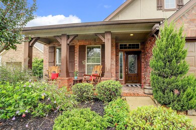 Large covered front porch