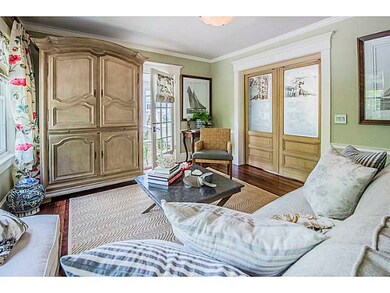Living Room. Living Room with view to the Antique