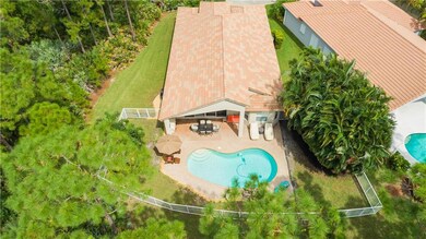 Gorgeous pool in fully fenced rear yard.