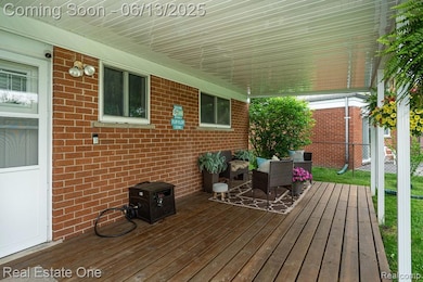 Covered Deck!