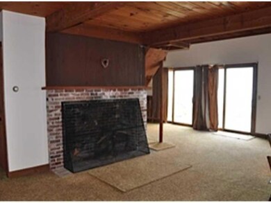Living Room. living room has water views