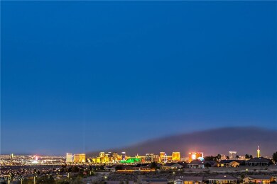 Panoramic Las Vegas Strip, City, and Mountain View