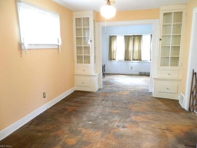Formal Dining Room with Two Built in China Cabinet