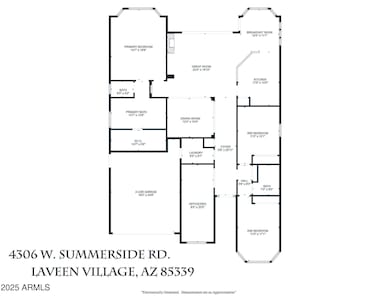Floor Plan - 4306 W. Summerside Rd