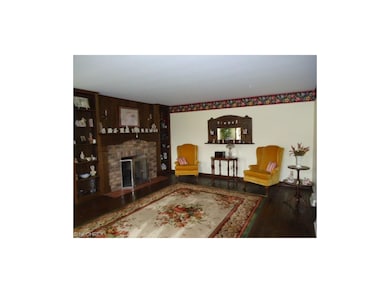 Another view of the Living Room with built in book