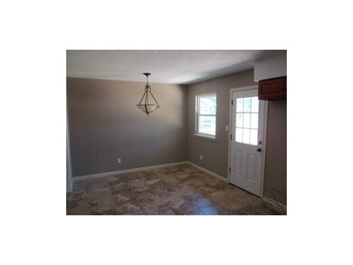 Tiled dining area