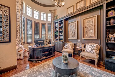 Another view of the home office.