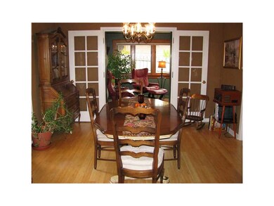 Dining Area. Large dining room with bamboo floorin