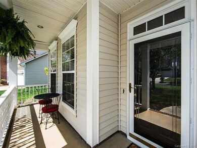 Covered front porch