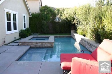 Enjoy the outdoors with your private pool and spa.