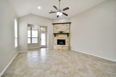 Your first view of the open-concept living room wi