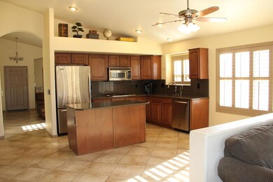 Kitchen view from family room