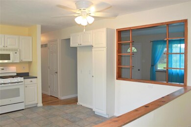 Kitchen is open to the family room.