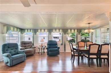 Sitting area and dining room