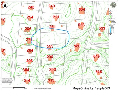 Topo map Commons 0