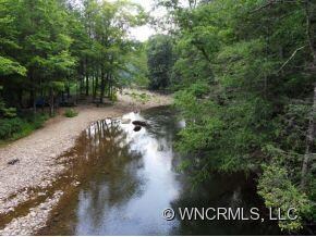River at the entrance