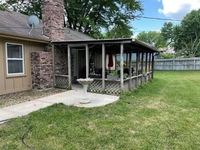 Covered patio