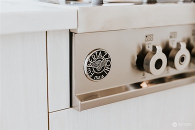 Stainless steel appliances.