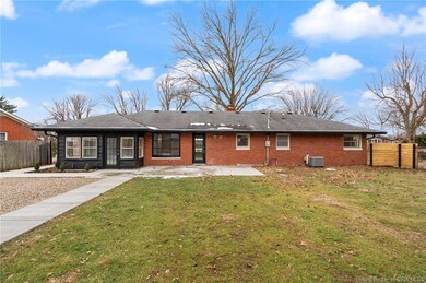 Spacious back yard