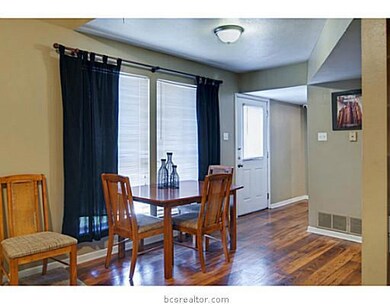 Dining Room. The dining area opens to kitchen and