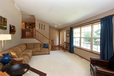 Vaulted Ceiling & Large Windows for lots of light