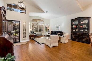 Foyer and Living Room