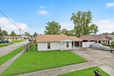 Property sits on a corner lot.