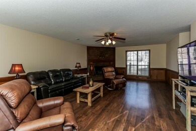 Spacious, warm and inviting great room is enhanced