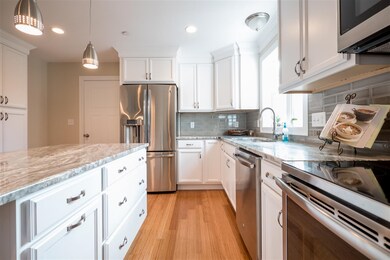 Beautiful granite countertops, Stainless steel app