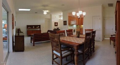 LR/DR opens up to Kitchen
