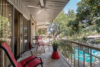 Private balcony
