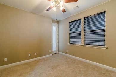 The downstairs bedroom would also make a great hom