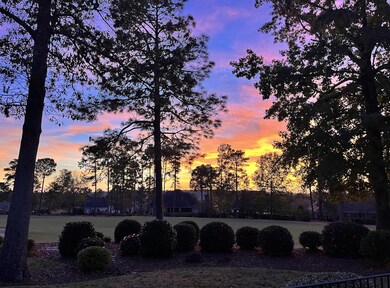 Sunset Views Across the Golf Course
