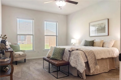 Spacious main bedroom