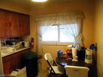 Dining Room with back yard view