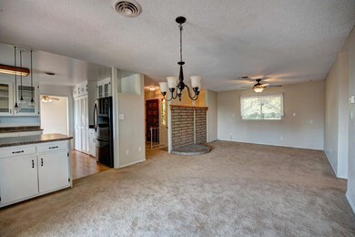 Open Living/Kitchen Space