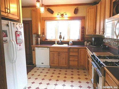 Kitchen. View of kitchen from formal dining room