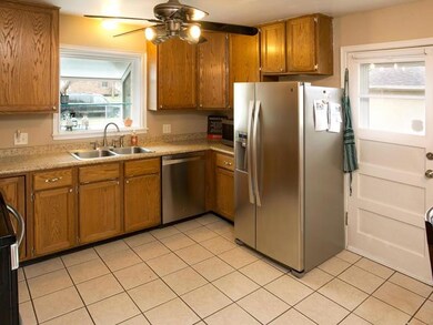 Updated kitchen with Kenmore Elite stainless steel