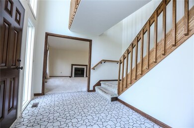 View from the Foyer into the Formal Living Room