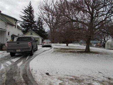 Exterior Front. Side view of home w/1 car detached