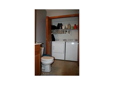 . Main floor half bath and laundry